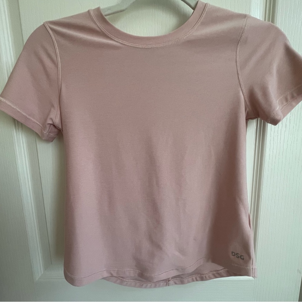 DSG | Short Sleeve T | sz Small | Light Pink | EUC